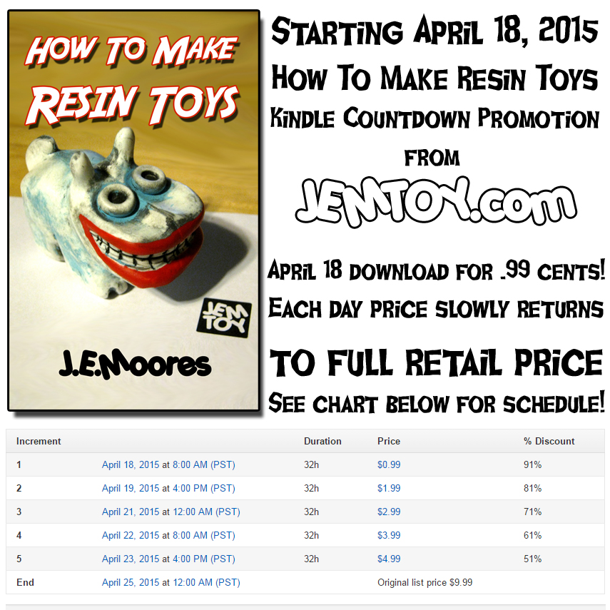 How To Make Resin Toys Kindle Promo