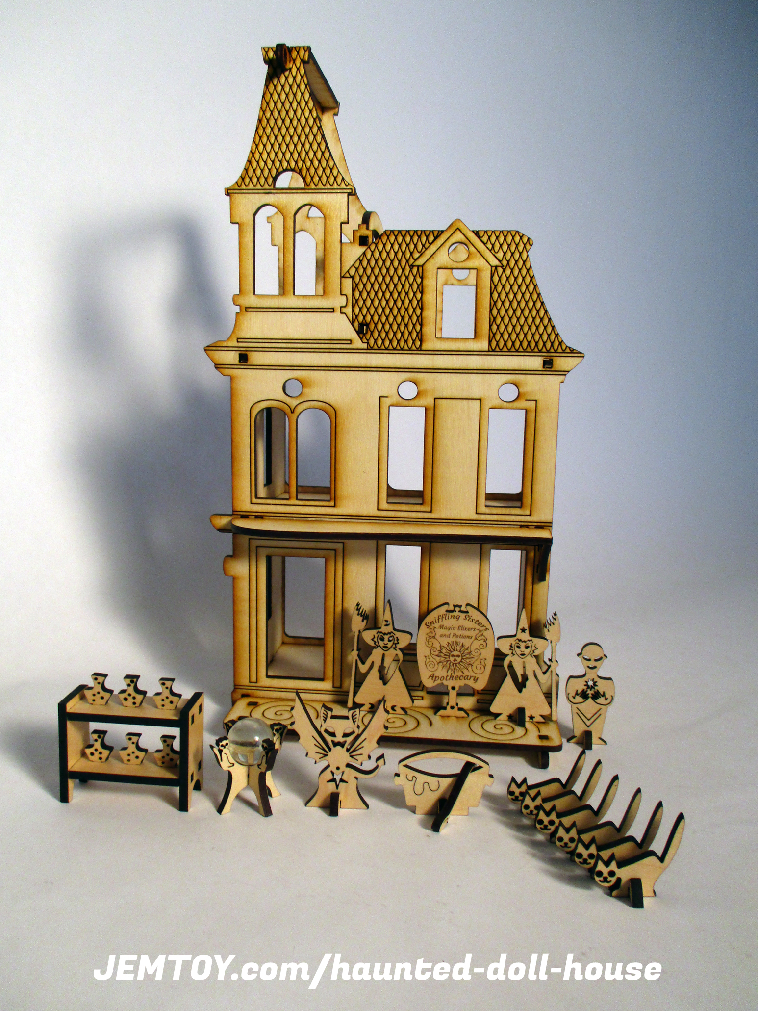 haunted doll house kit