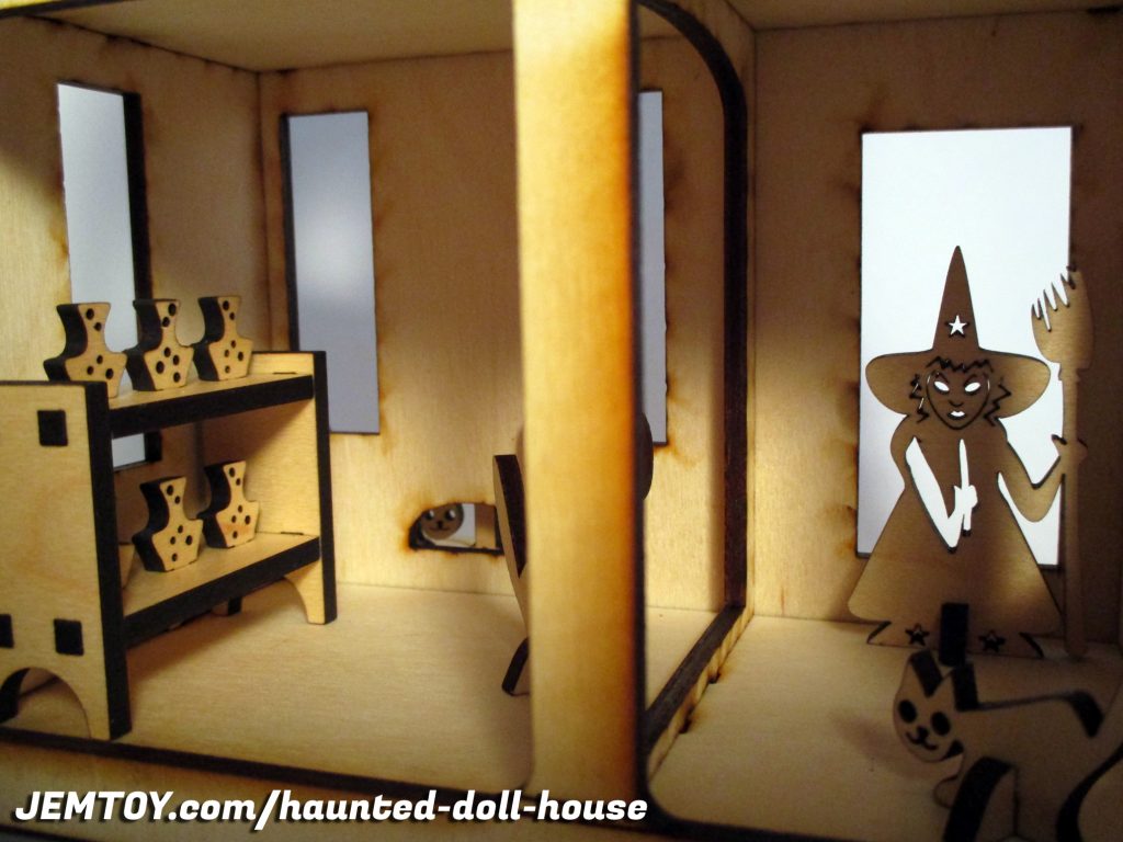 Haunted Doll House Close Up Inside